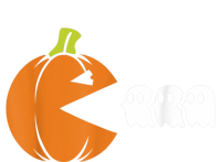 Gamer Humorous Halloween Pumpkin Eating Ghost PosiCharge RacerMesh Polo