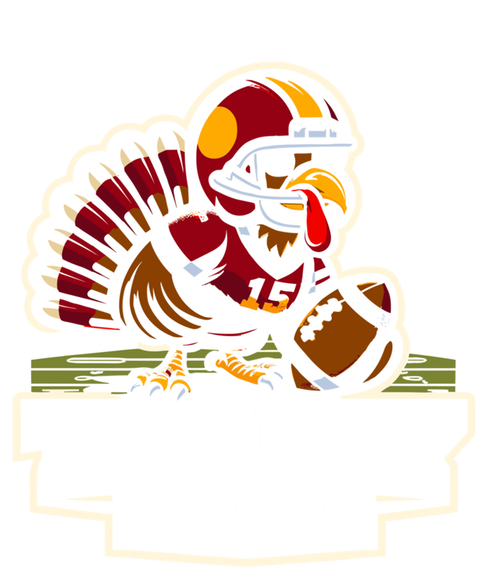 Funny Turkey Bowl American Football Thanksgiving Gift T-Shirt