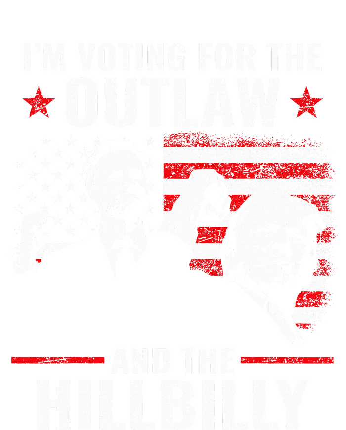 Vintage IM Voting For The Outlaw And The Hillbilly 2024 T-Shirt