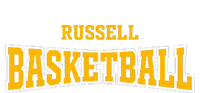 Russell High School Basketball Warp Hs Grommeted Golf Towel