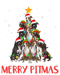 Merry Pitmas Pitbull Dog Ugly Christmas Sweater Tree Dogs Magnet