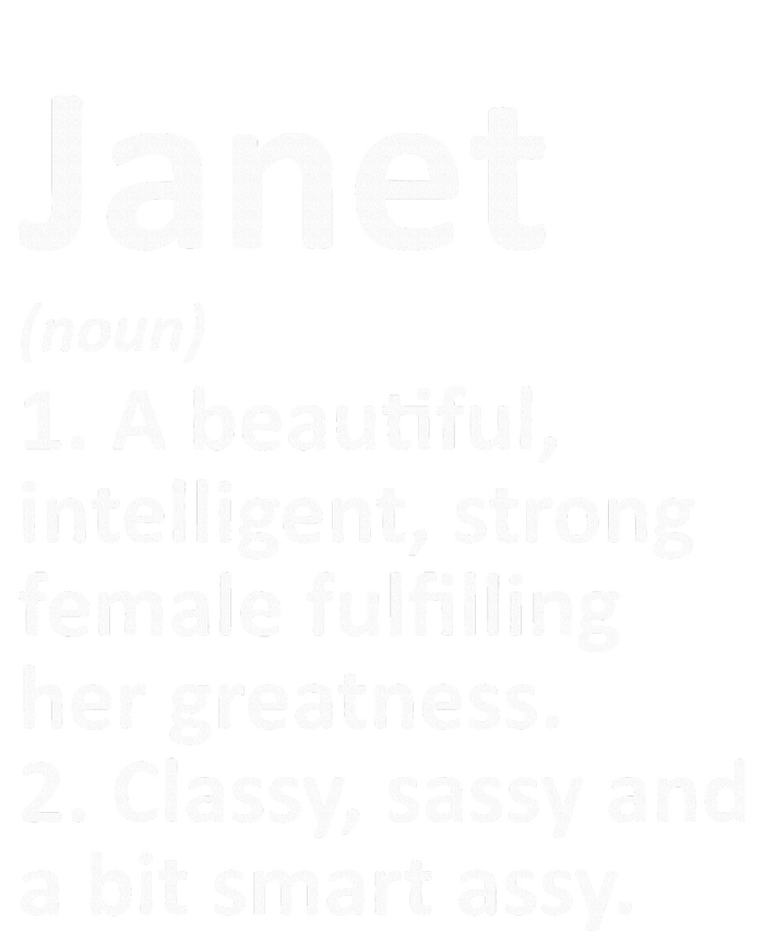 Janet Definition Personalized Name Funny Christmas Gift Ladies Long Sleeve Shirt