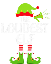 Loudest Elf Matching Family Group Christmas Party Xmas Funny Full Zip Hoodie