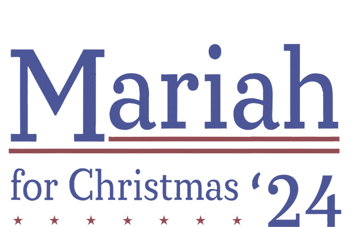 M.A.R.I.A.H For Christmas 24 Funny Christmas Women's Racerback Cropped Tank