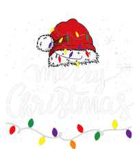 Merry Christmas Lights Red Santa Hat Xmas Family T-Shirt