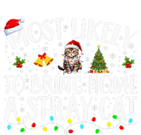 Most Likely To Bring Home A Stray Cat Matching Christmas Coaster