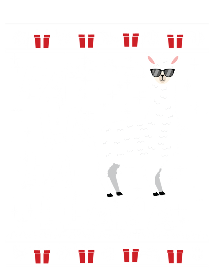 Llama Ugly Christmas Gift T-Shirt