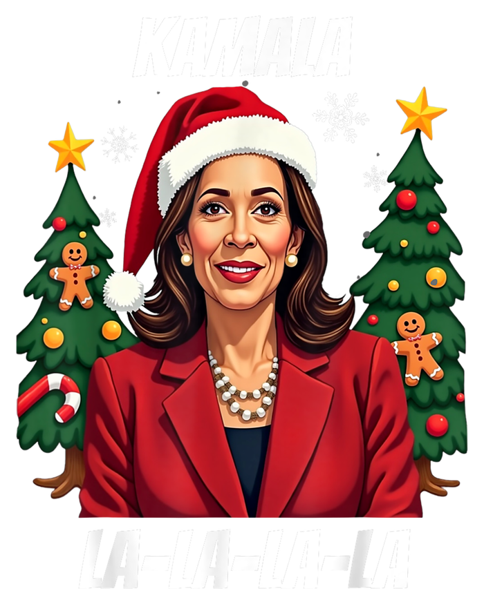 2024 Funny President Kamala Harris Christmas Kids T-Shirt