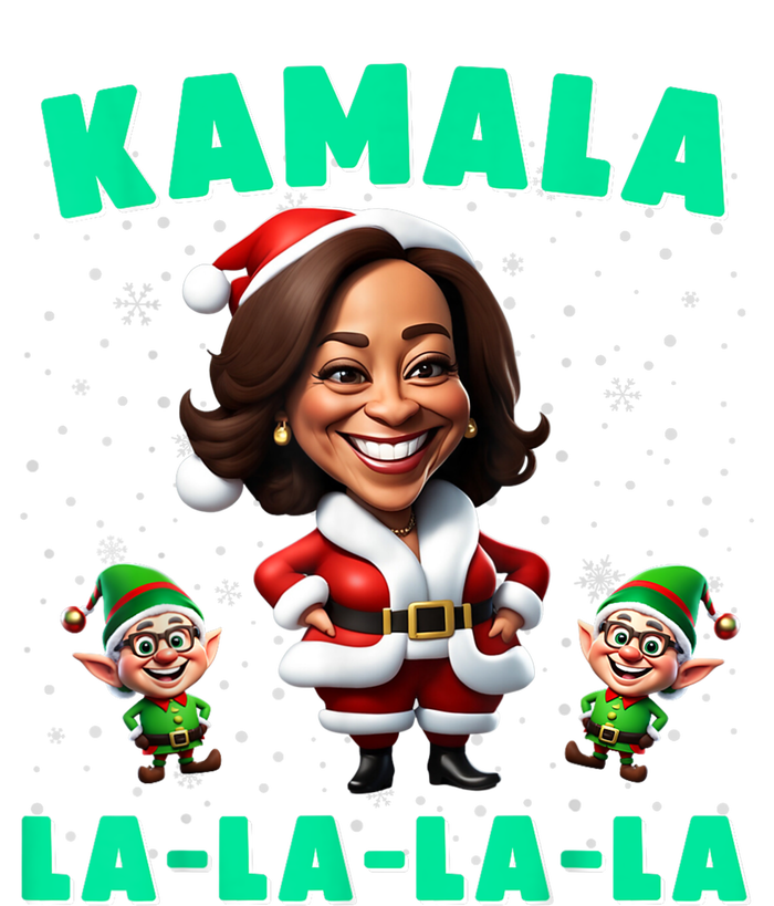 Kamala Lalalala Kamala Harris 2024 Funny Christmas Xmas T-Shirt