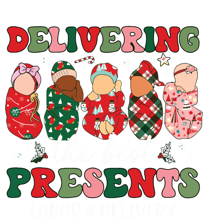 Delivering The Best Presents Labor Delivery Nurse Christmas Metallic Star Ornament