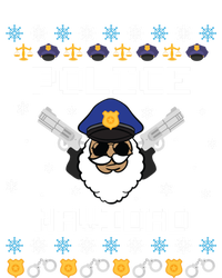 Police Navidad Ugly Christmas Funny Policeman Xmas T-Shirt