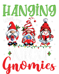 Hanging With My Nicu Gnomies Cute Xmas Lights Gnome Nurse Tall T-Shirt