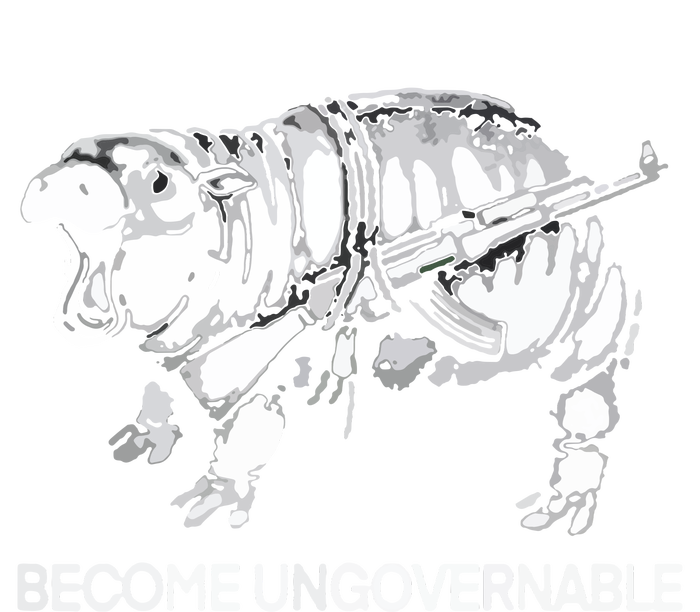 Become Ungovernable Funny Moodeng T-Shirt