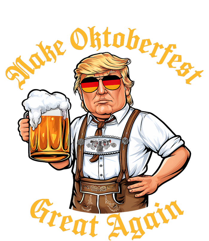 Make Oktoberfest Great Again Funny Trump Drink Beer Prost T-Shirt