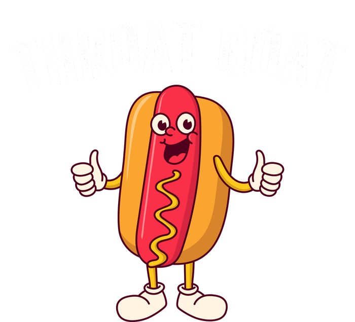 Throat Goat Inappropriate Comment Funny Gag Gift White Elephant Prank Gift Bumper Sticker