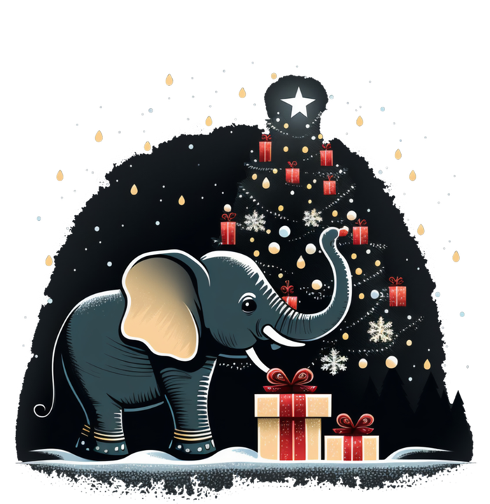 Xmas Elephant Santa On Christmas Elephant T-Shirt