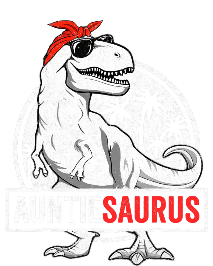 Auntiesaurus T Rex Dinosaur Auntie Saurus Family Matching T-Shirt