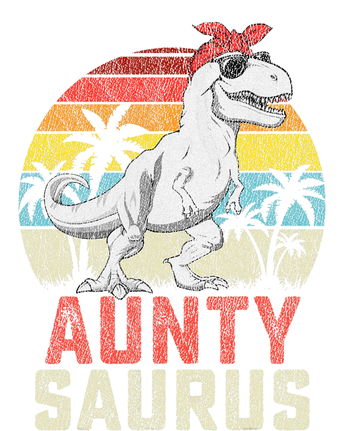 Auntysaurus T Rex Dinosaur Aunty Saurus MotherS Family Performance Fleece Hoodie