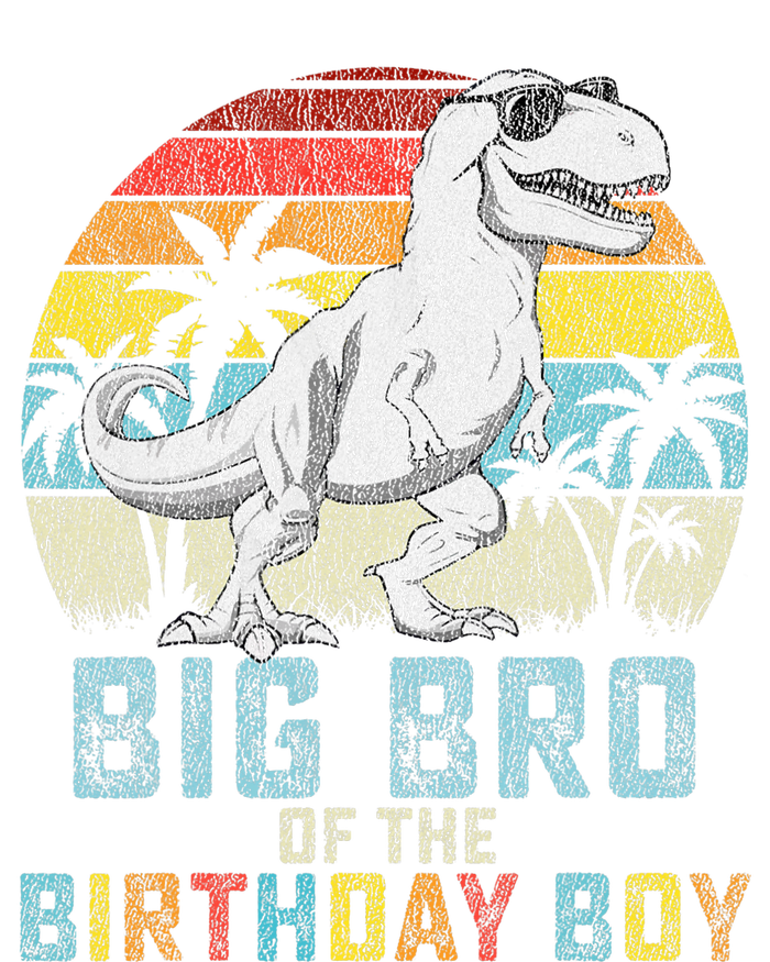 Big Bro Dinosaur Of The Birthday Boy Matching Family T-Shirt