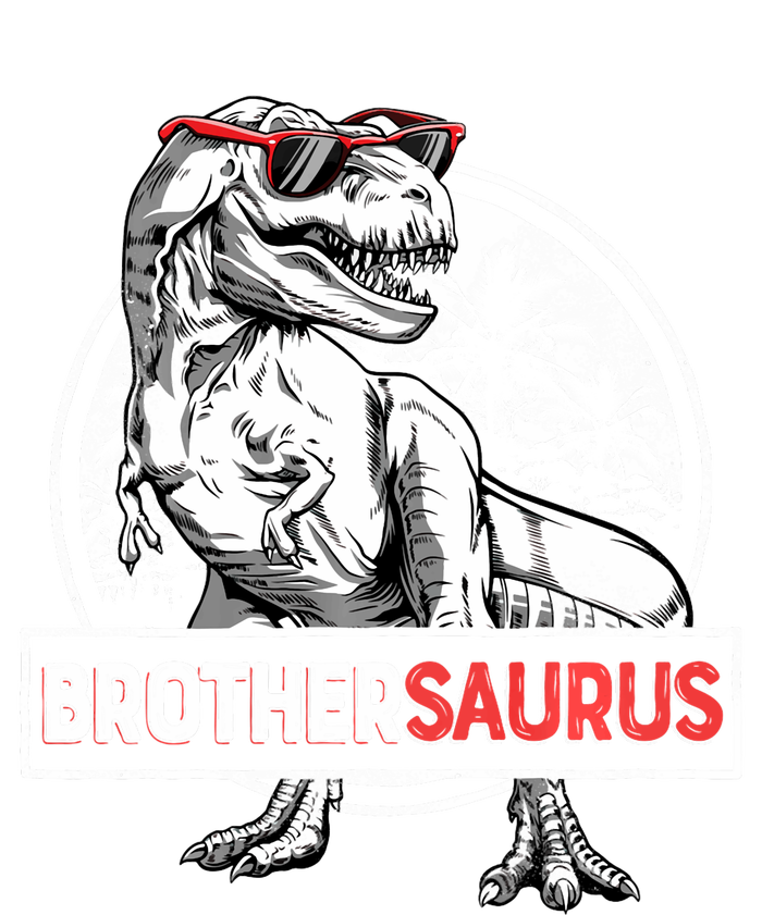 Brothersaurus T Rex Dinosaur Brother Saurus Family Matching Long Sleeve T-Shirt