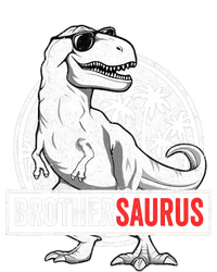 Brothersaurus T Rex Dinosaur Brother Saurus Family Matching 7-Panel Snapback Hat