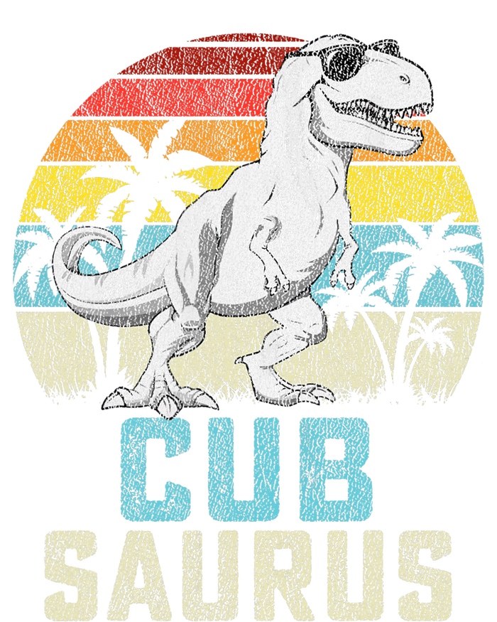 Cubsaurus T Rex Dinosaur Cub Saurus FatherS Family T-Shirt