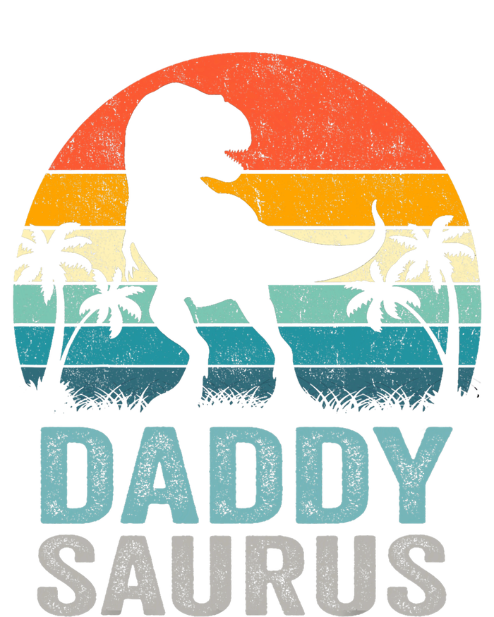 Daddysaurus Funny FatherS Day T Rex Daddy Saurus Women's Fleece Hoodie