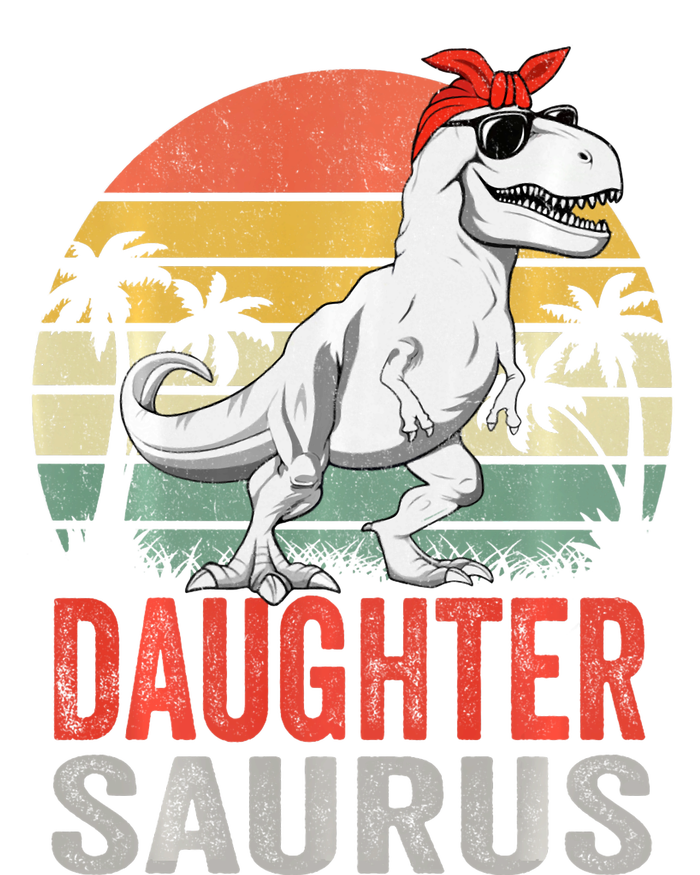 Daughtersaurus Trex Dinosaur Daughter Saurus Family Matching Long Sleeve T-Shirt