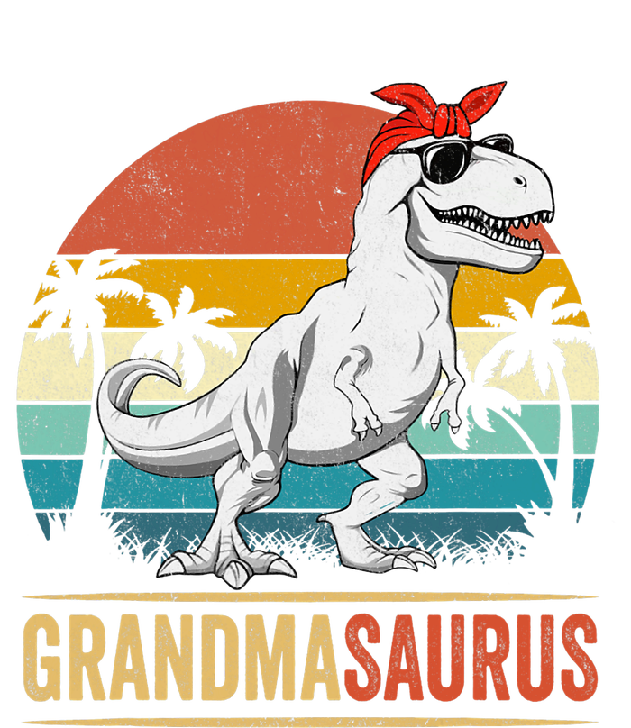 Grandmasaurus T Rex Dinosaur Grandma Saurus Family Matching T-Shirt