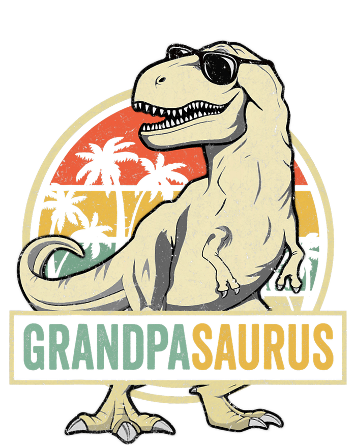 Grandpasaurus T Rex Dinosaur Grandpa Saurus Family Matching T-Shirt