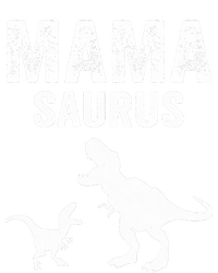 Mamasaurus T Rex Dinosaur Funny Mama Saurus Family Matching Long Sleeve Striped Beanie with Solid Band