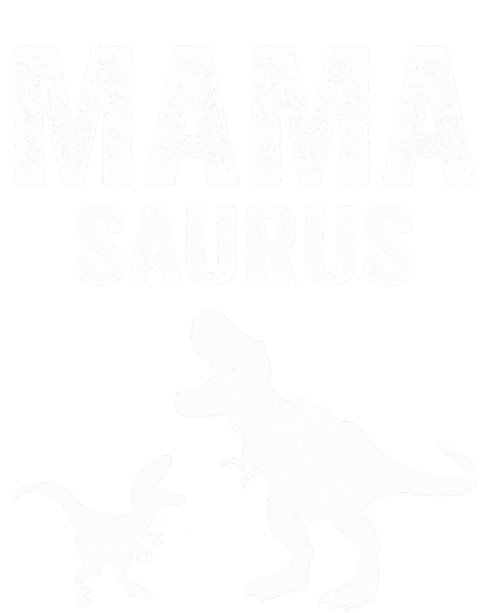 Mamasaurus T Rex Dinosaur Funny Mama Saurus Family Matching Long Sleeve Striped Beanie with Solid Band