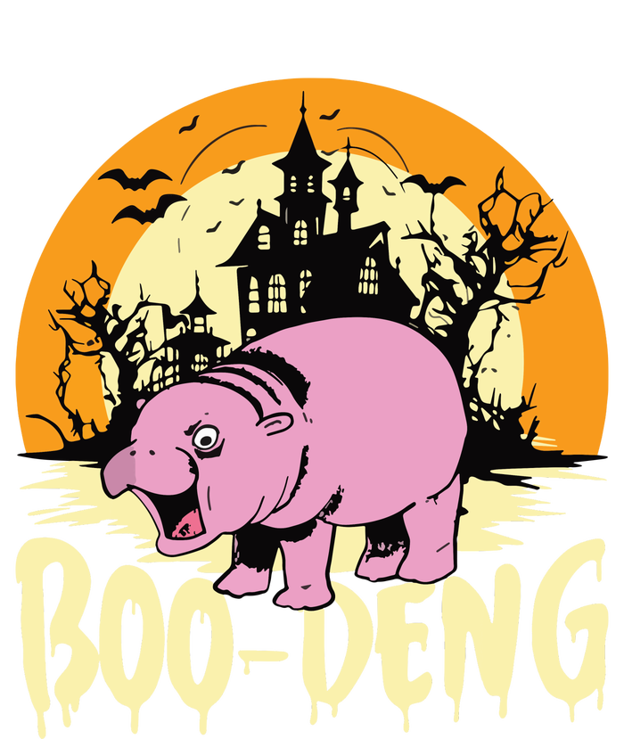 Moo Deng Halloween Boo Deng Halloween Long Sleeve Shirt