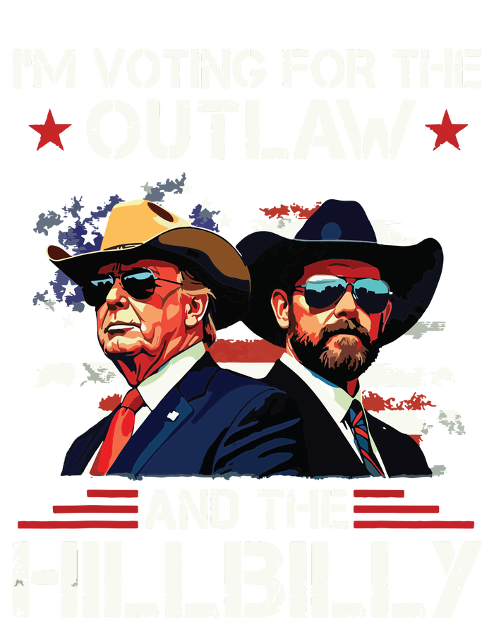 IM Voting For The Outlaw And The Hillbilly Trump Vance 2024 Wool Snapback Cap