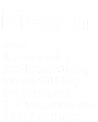 Megan Definition Personalized Name Funny Christmas Gift Women's Racerback Tank