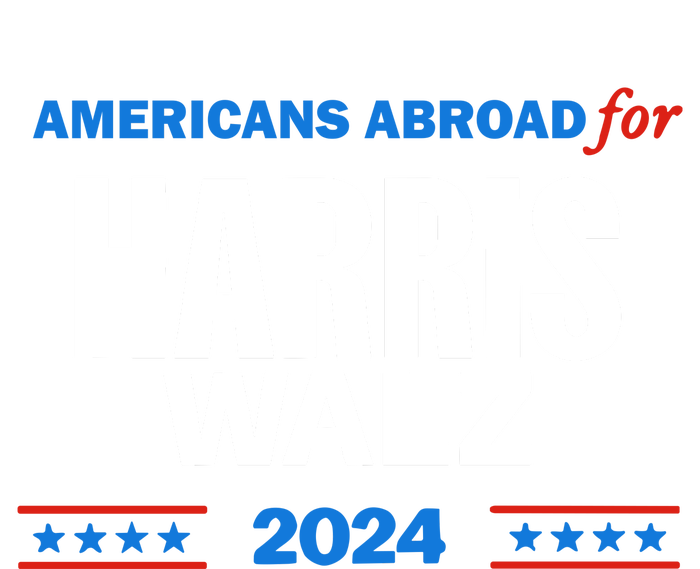 Americans Abroad For Harris Walz 2024 Tall Long Sleeve T-Shirt