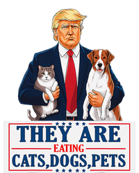 Funny They Are Eating The Dogs The Cats The Pets Trump Gift Doggie Tank