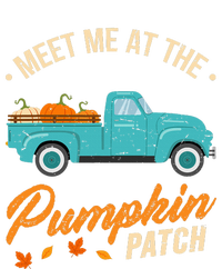 Meet Me At The Pumpkin Patch Truck Halloween Hello Fall 2024 V-Neck T-Shirt