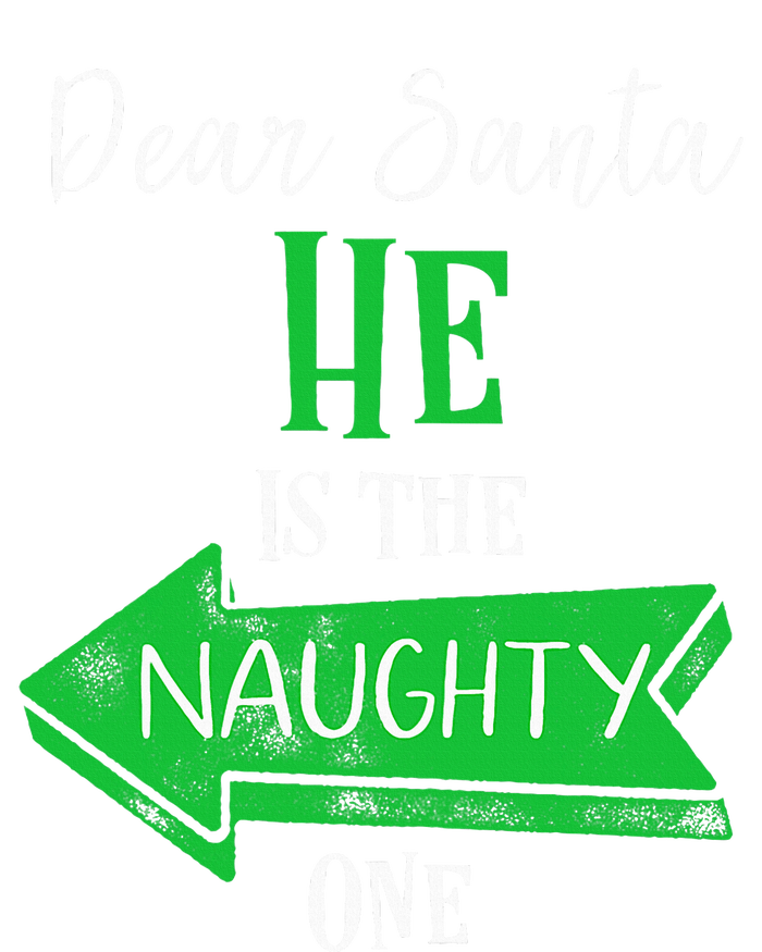 Matching Christmas Outfit For Couples HeS The Naughty One T-Shirt