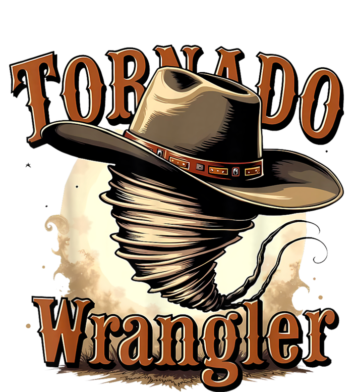 Tornado Wrangler Cowboy Wrangler Women's Tri-Blend 3/4-Sleeve Raglan Shirt