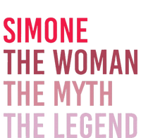 Simone The Woman Myth Legend Personalized Name Birthday Gift Ladies Essential Tank