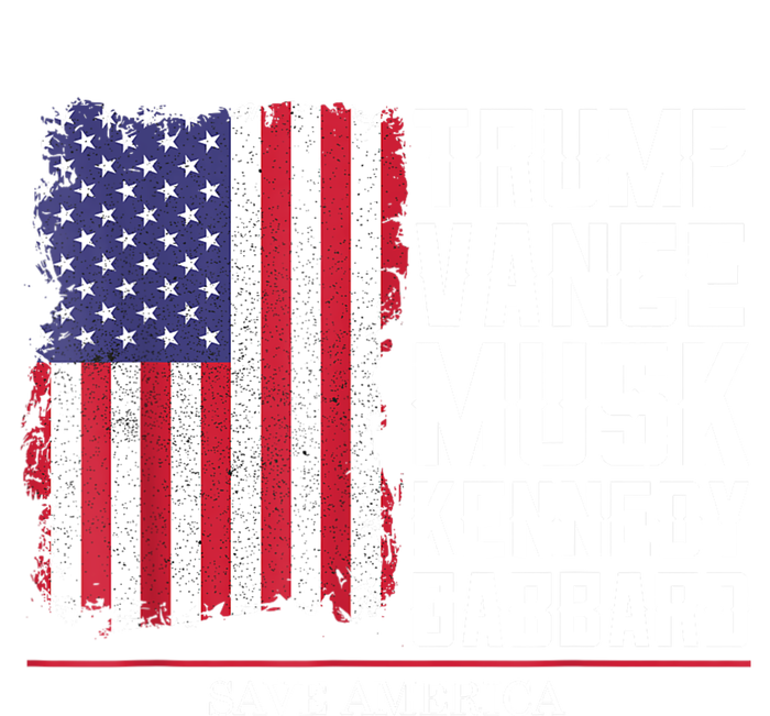 Trump Vance Musk Kennedy Gabbard 2024 Save America Performance Fleece Hoodie