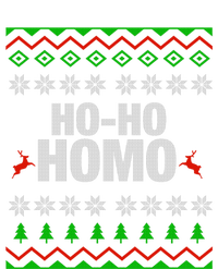 Funny Ho Ho Homo Gay Lgbt Ugly Christmas Gift T-Shirt