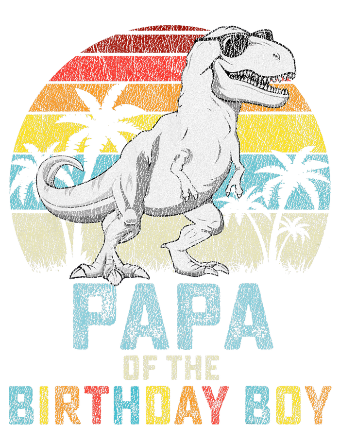 Papa Dinosaur Of The Birthday Matching Family T-Shirt