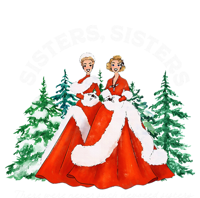 Sisters White Christmas Movie 1954 Xmas Snow Holiday Pajamas T-Shirt