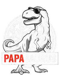 Papasaurus T Rex Dinosaur Papa Saurus Family Matching Tank Top T-Shirt