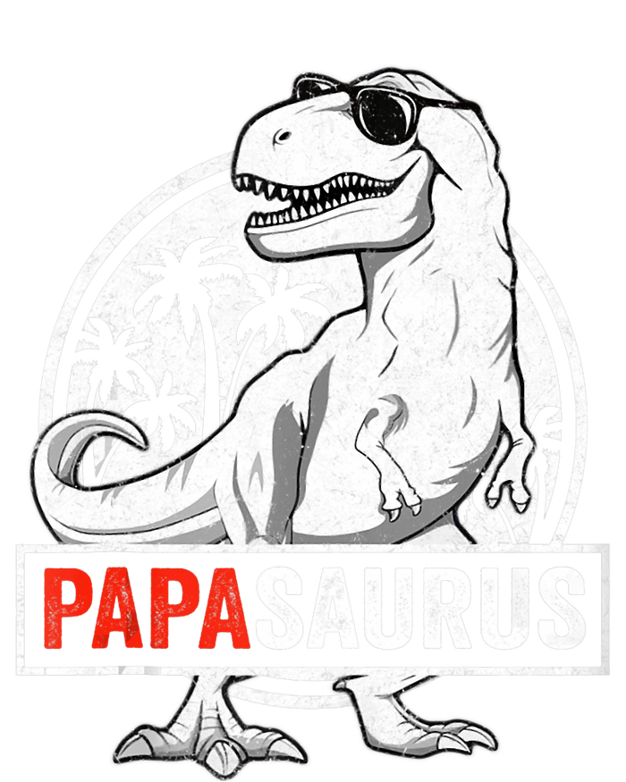 Papasaurus T Rex Dinosaur Papa Saurus Family Matching Tank Top T-Shirt