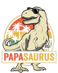 Papasaurus T Rex Dinosaur Papa Saurus Family Matching Tank Top