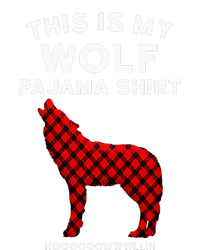 Wolf Pajama Cute Christmas Gift For Wolf Lovers Women's Perfect Tri Rocker Tank