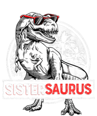 Sistersaurus T Rex Dinosaur Sister Saurus Family Matching Premium T-Shirt